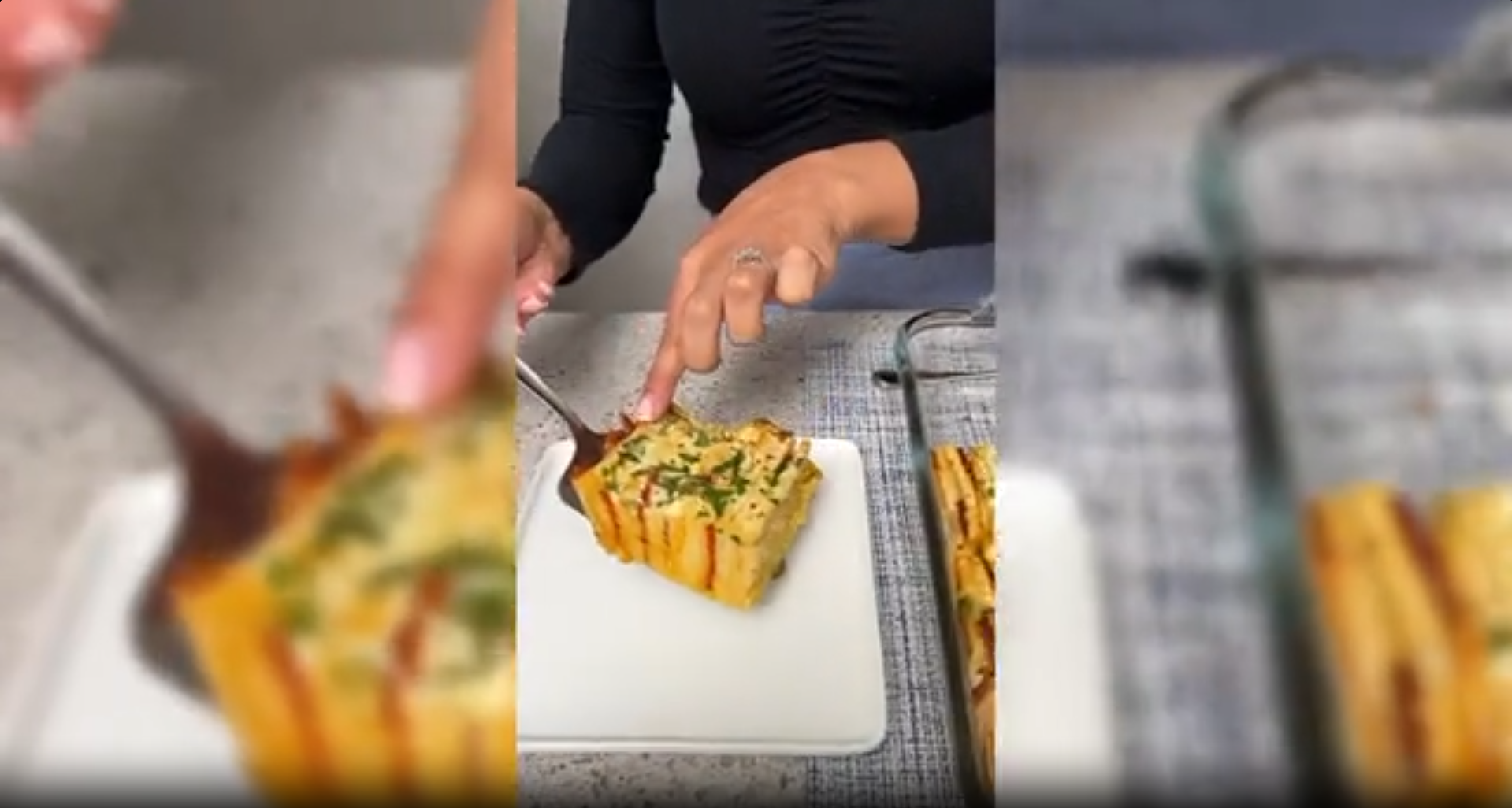 Easy breakfast tortilla bake recipe