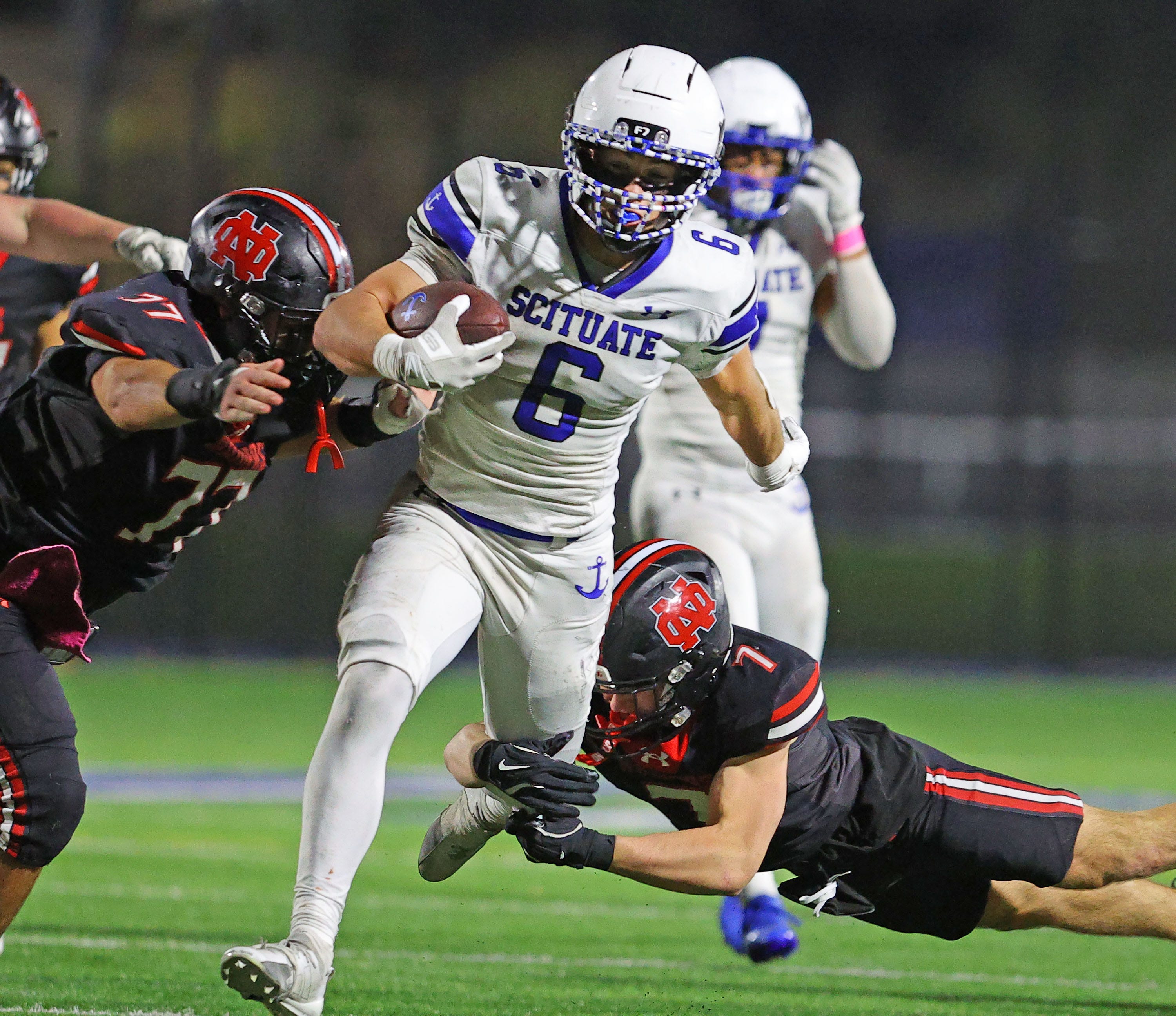 D1 baseball commit goes crazy on the football field, puts up season's ...
