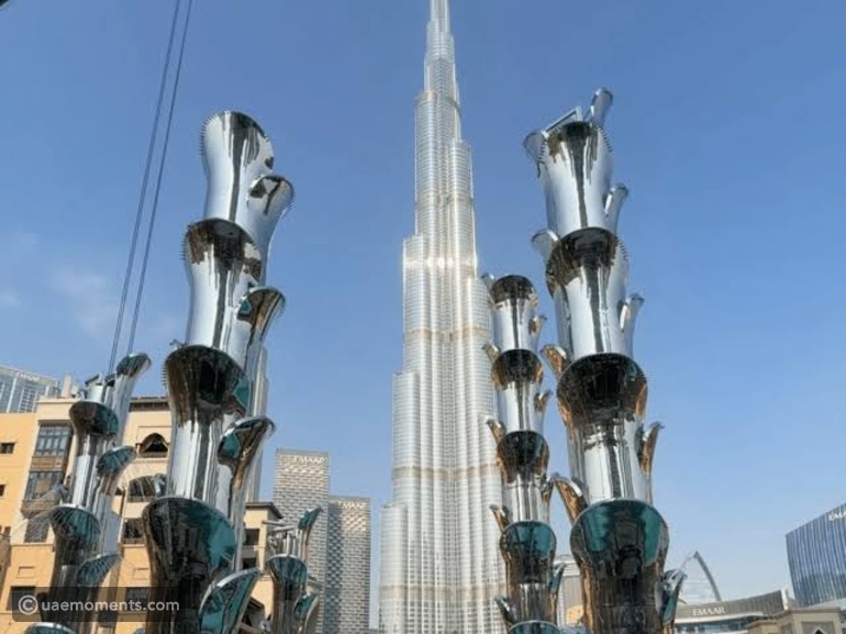 Dubai Fountain gets a new silver visual transformation