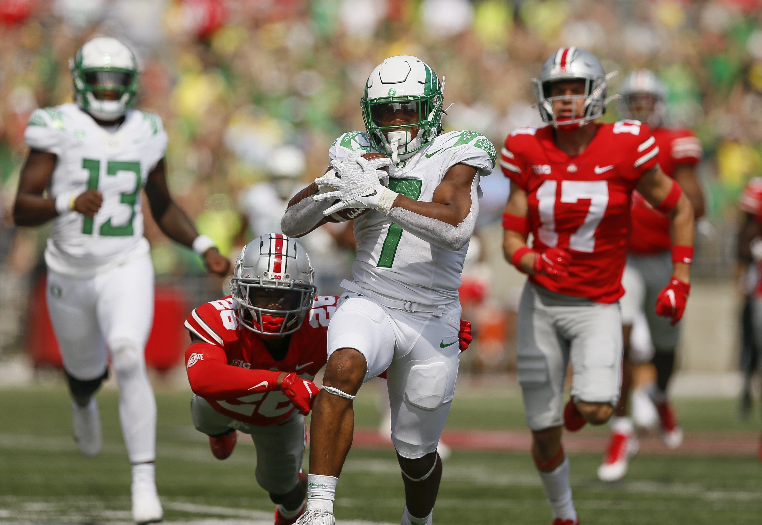 Kickoff time, TV channel announced for Oregon Ducks vs. Ohio State