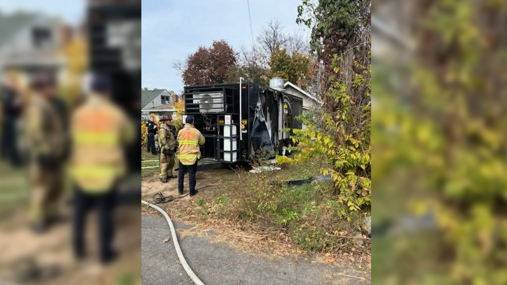 3 adults hospitalized after fire at food truck on St. Paul's east side