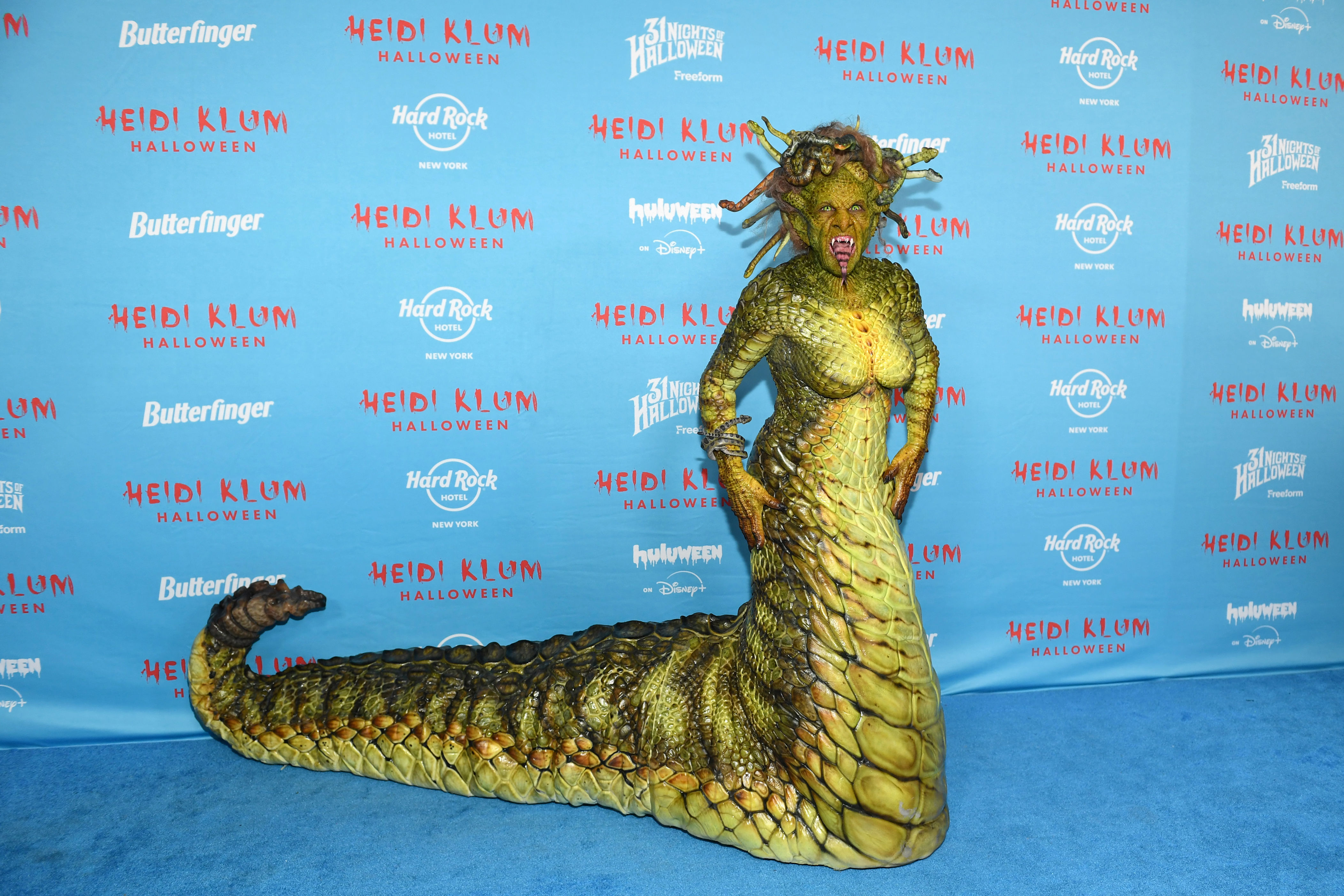 Heidi Klum, queen of Halloween, teases this year’s bloody costume