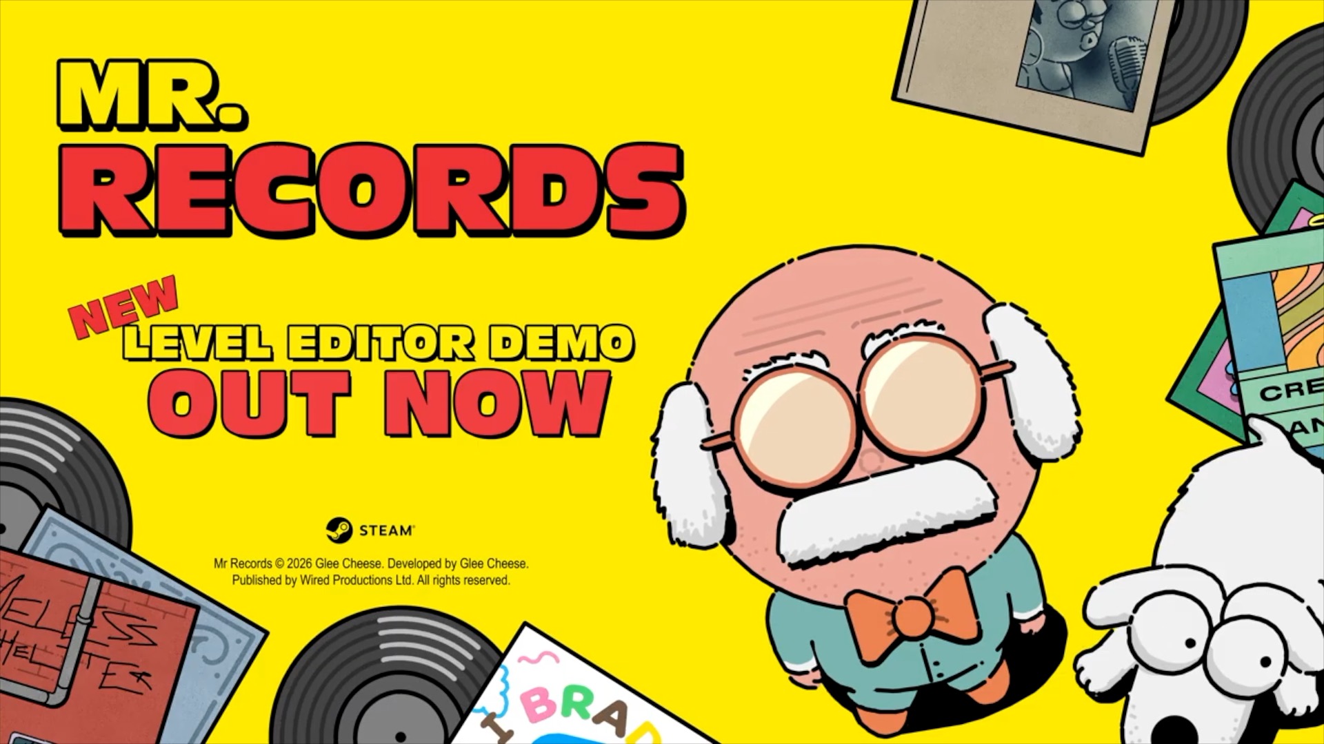 Mr. Records official level editor trailer