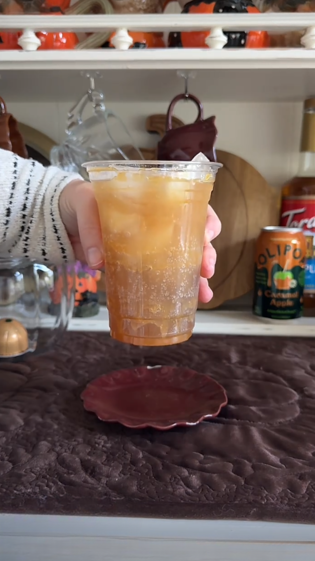 Crisp apple cider dirty soda you can make at home
