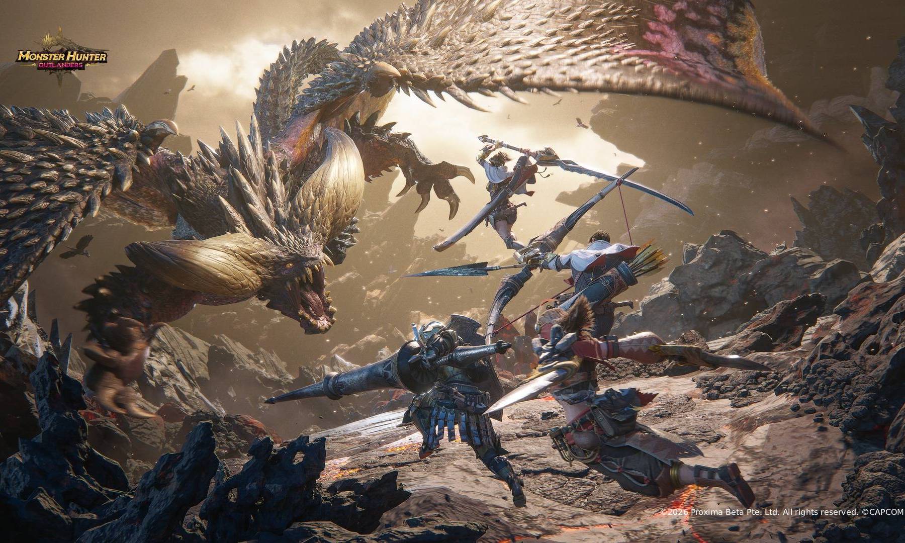 Monster Hunter Outlanders arrives on Android and iOS next week with ...