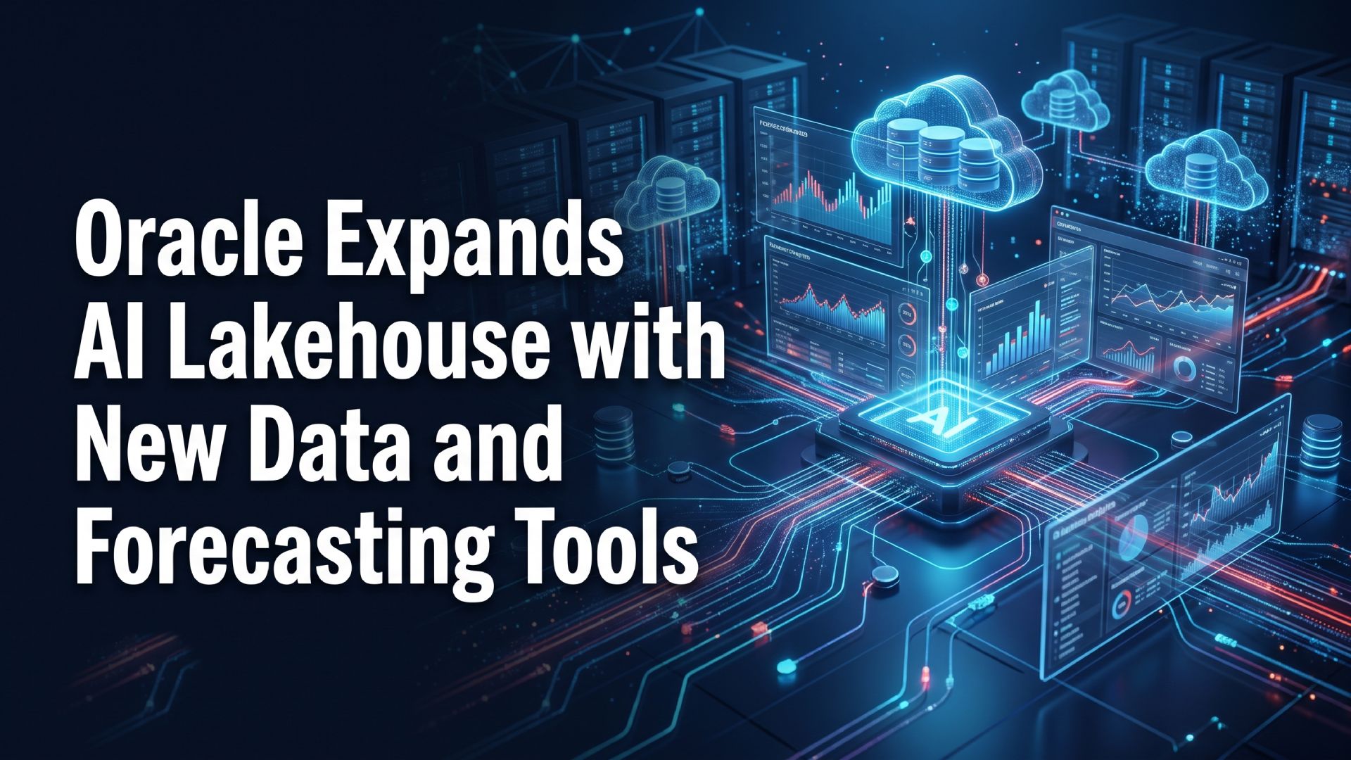 Oracle expands AI lakehouse with new data and forecasting tools