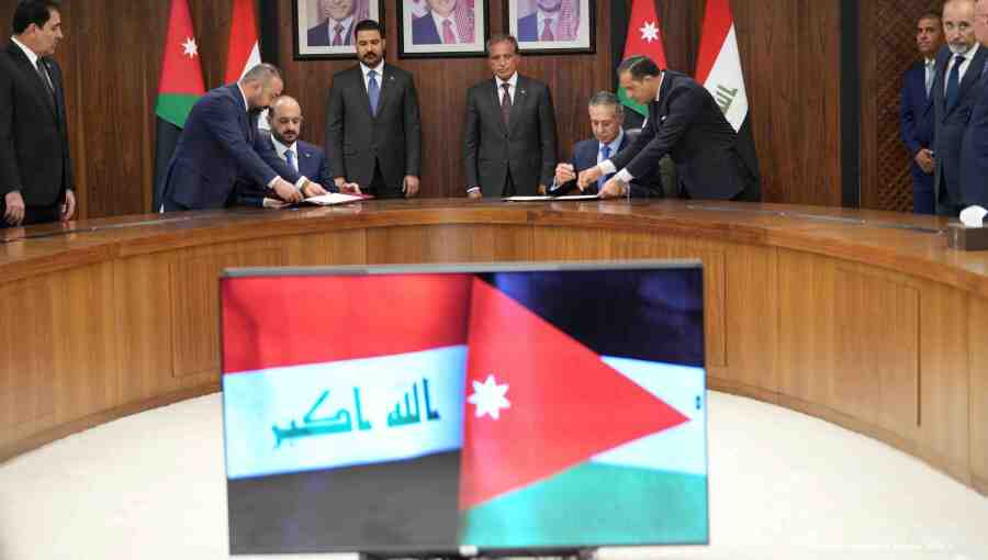 Iraq and Jordan sign nine cooperation deals during Al-Zaidi's visit