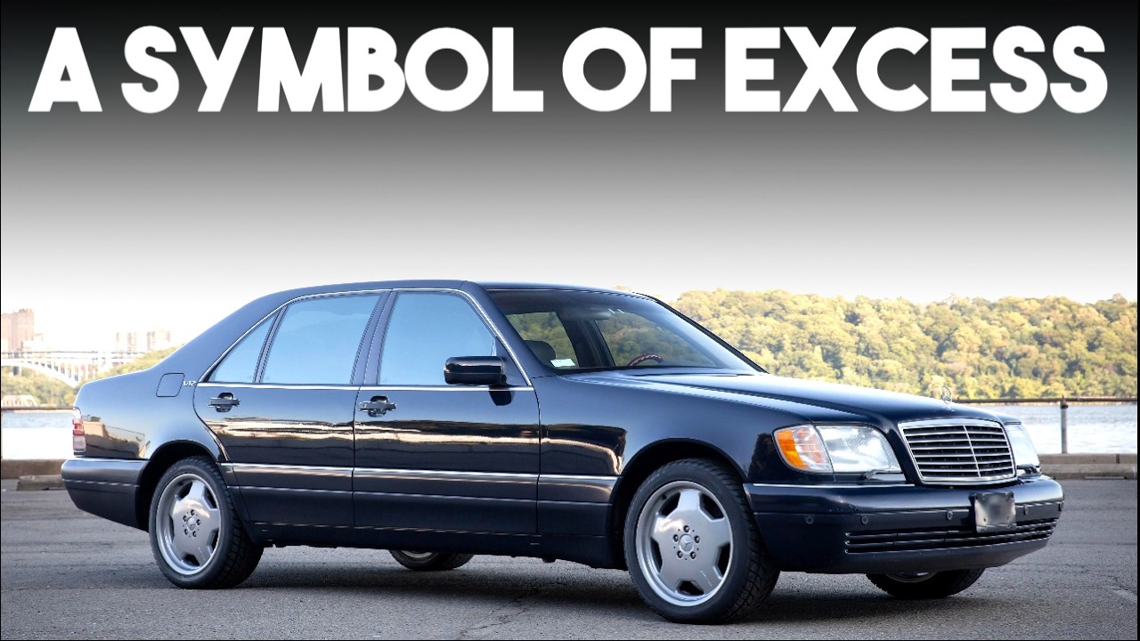 The billion dollar car nobody liked at launch. Mercedes S600 (W140)