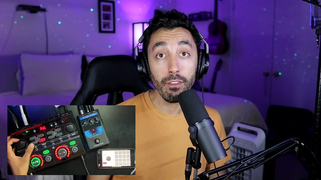 Morgan Jay builds a live-looped dentist song