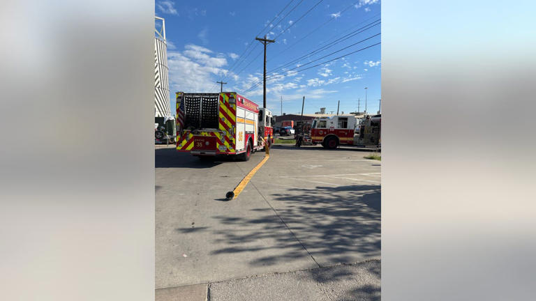 AFD responding to reported spray booth fire inside warehouse