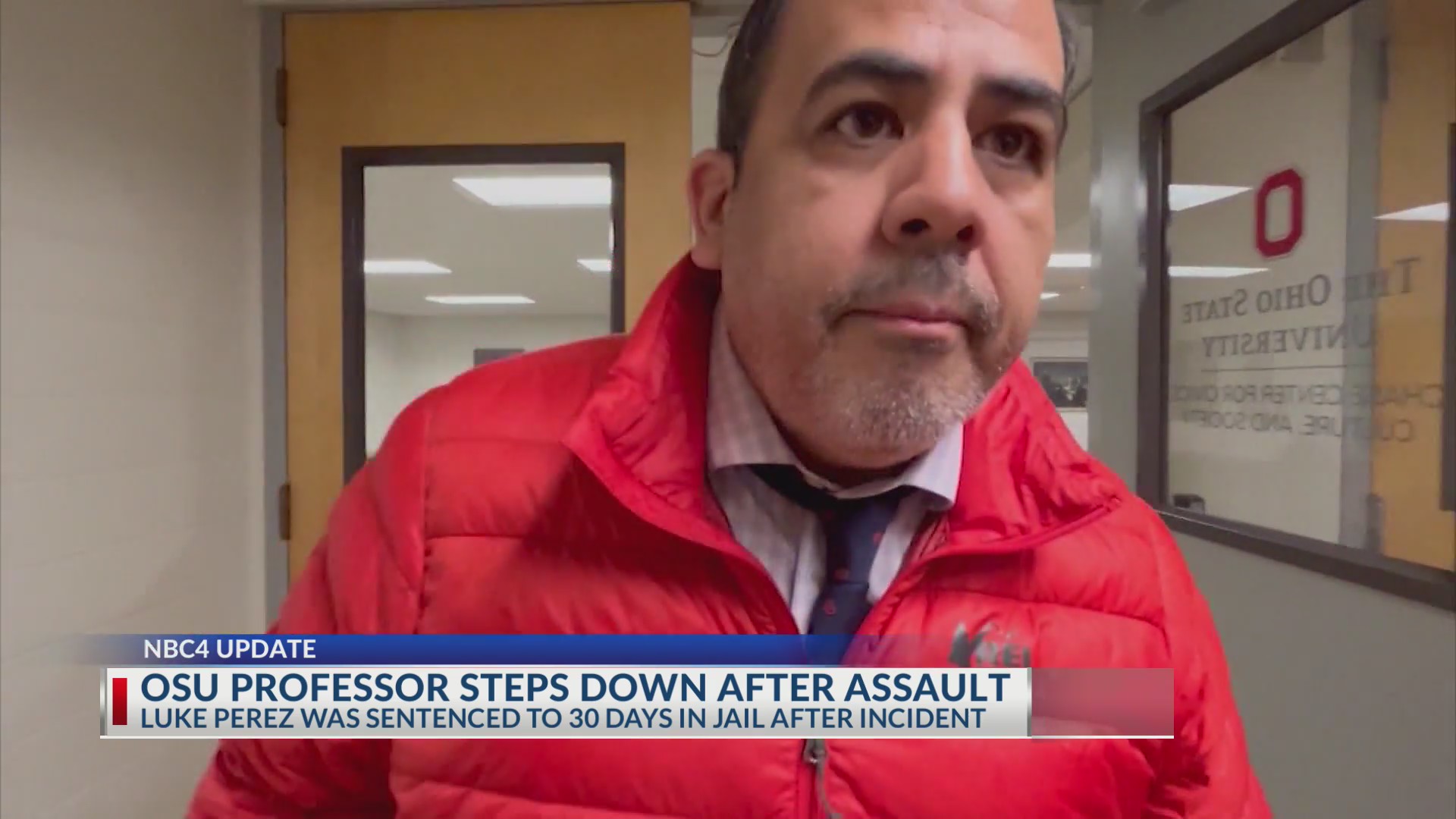 OSU professor steps down after assault