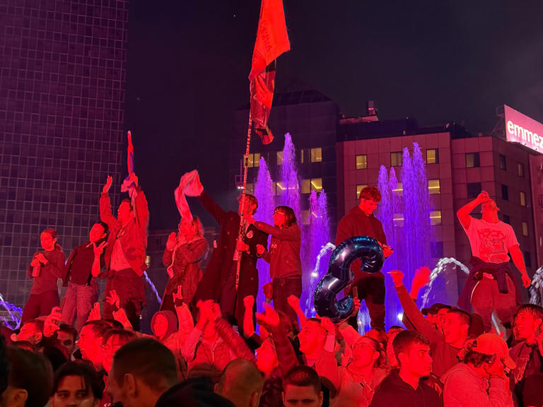 Joy in Belgrade as student-led movement wins in landslide