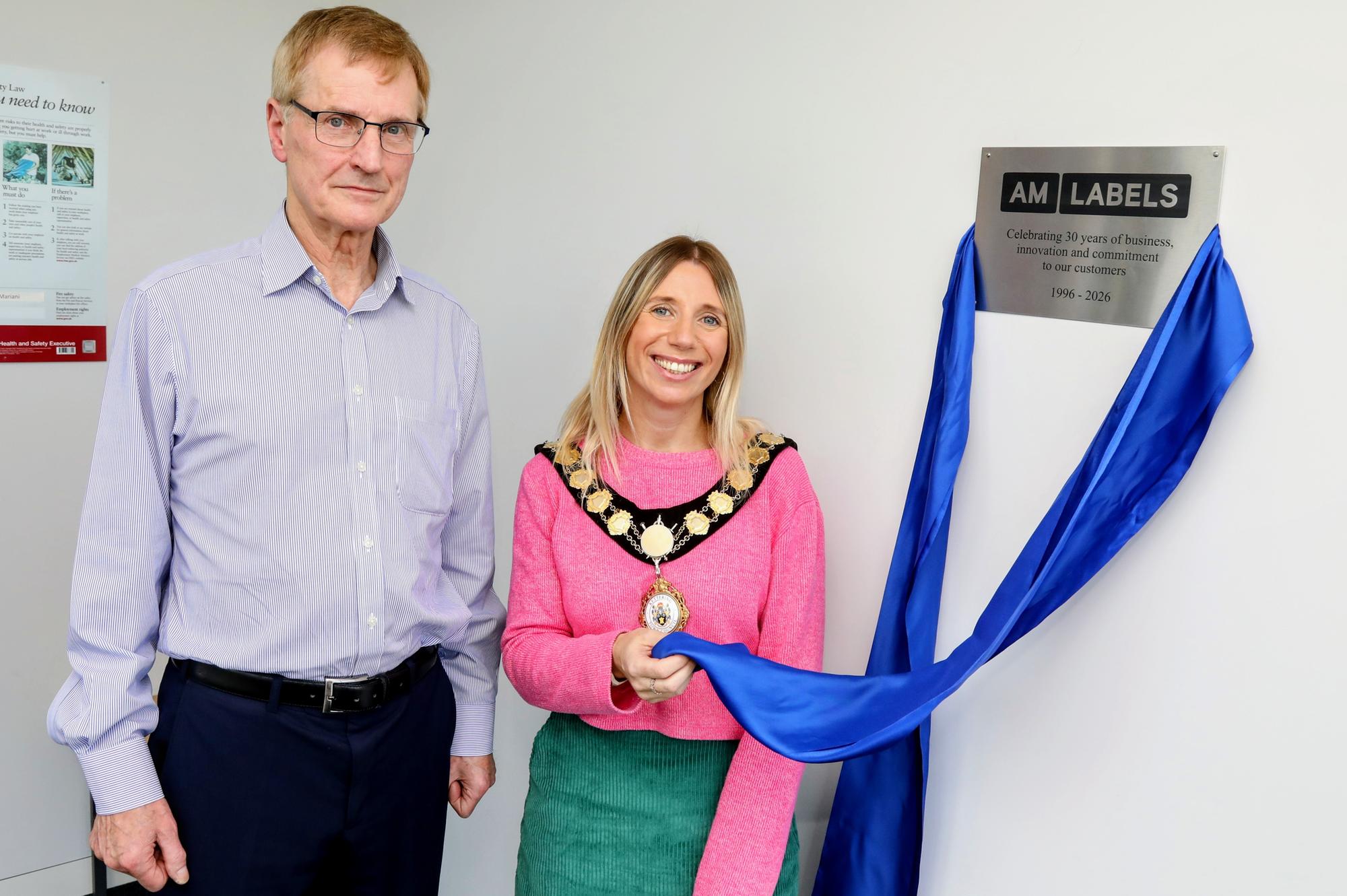Award-winning Kettering firm celebrates 30 years in labels business