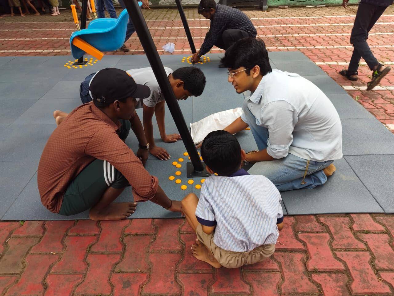 NID student designs swing for disabled children