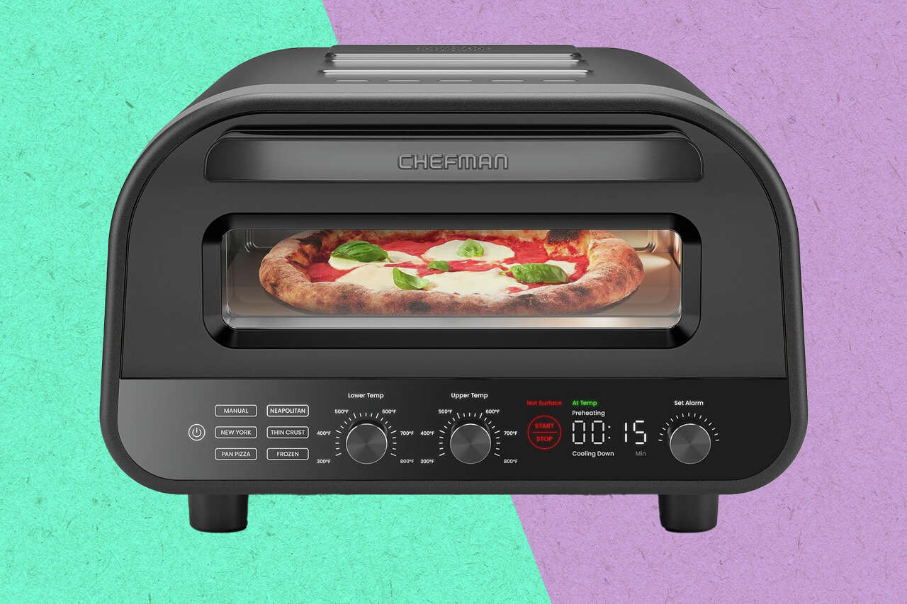 Chefman's 800-degree indoor pizza oven is half off right now