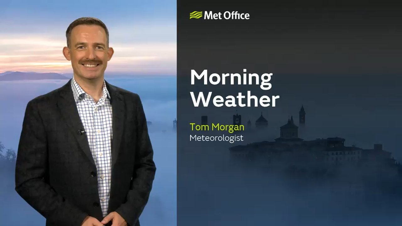 Met Office Monday morning weather forecast 05/10/2026