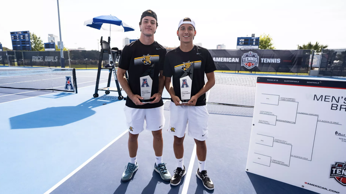Wichita State tennis makes history with two American championships