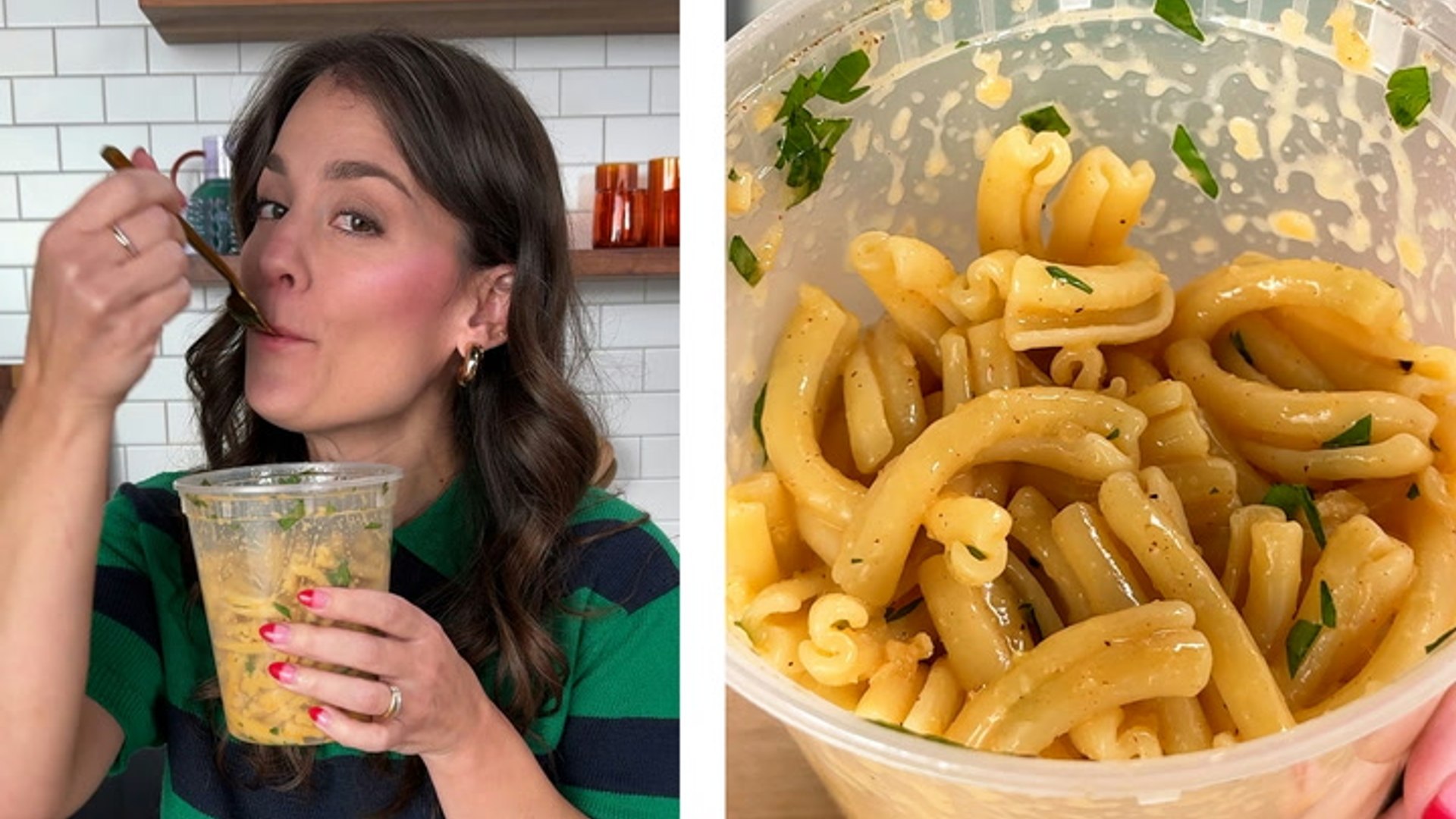 How to make shaken hot honey pasta