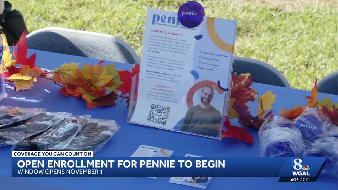 Pennie health insurance enrollment opens Nov. 1