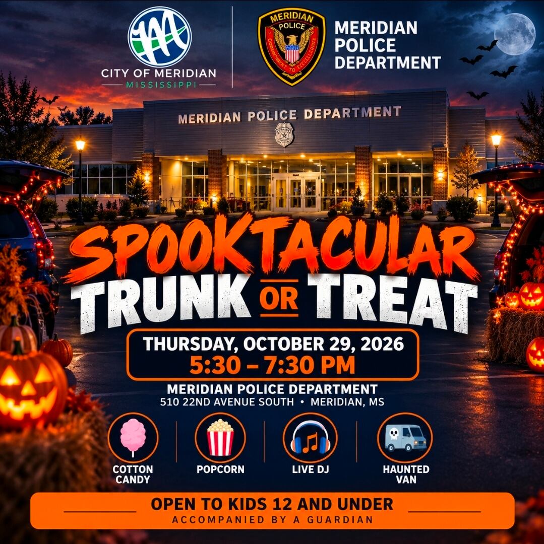 Meridian police hosting trunk-or-treat, sharing safety tips ahead of ...