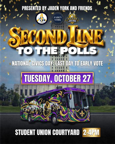 Southern University’s second line to the polls promotes voter engagement