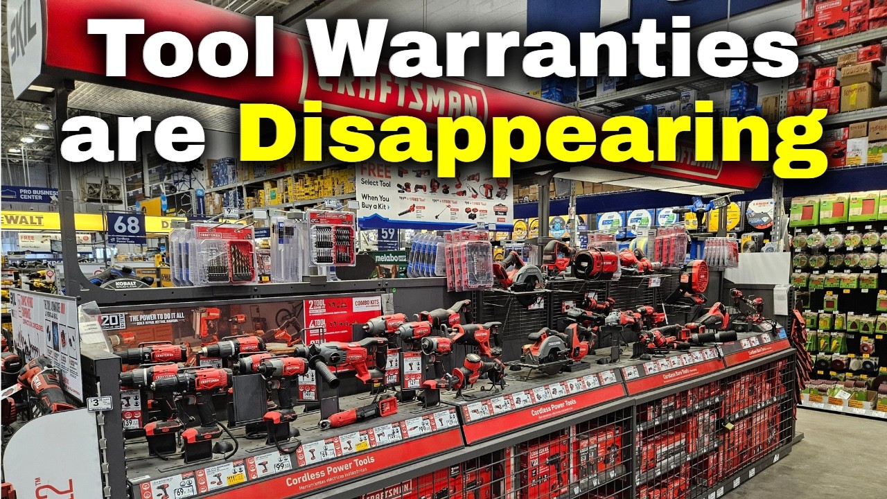 The weird reason why tool warranties are disappearing - what you need ...