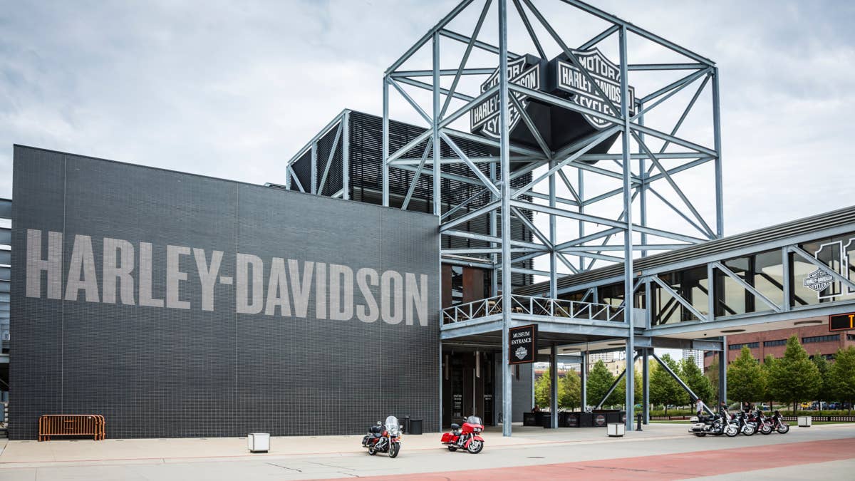 Harley-Davidson sold 3 motorcycles its first year. Last year it sold ...