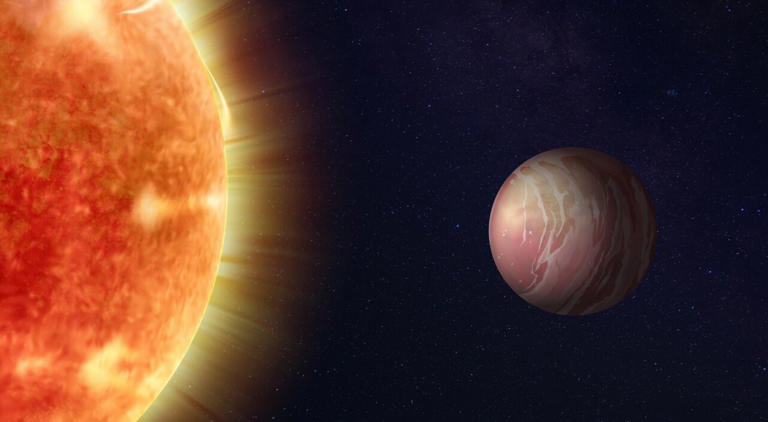 Clouds on a lava planet challenge what astronomers expected