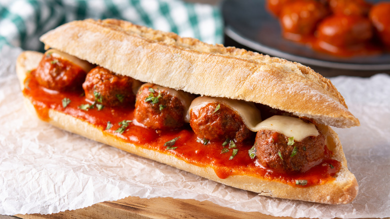 Give meatball subs a flavor and texture overhaul with one crispy topping