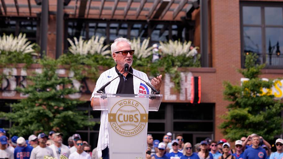 Rays tease former Cubs manager Joe Maddon for World Series Game 3 first ...