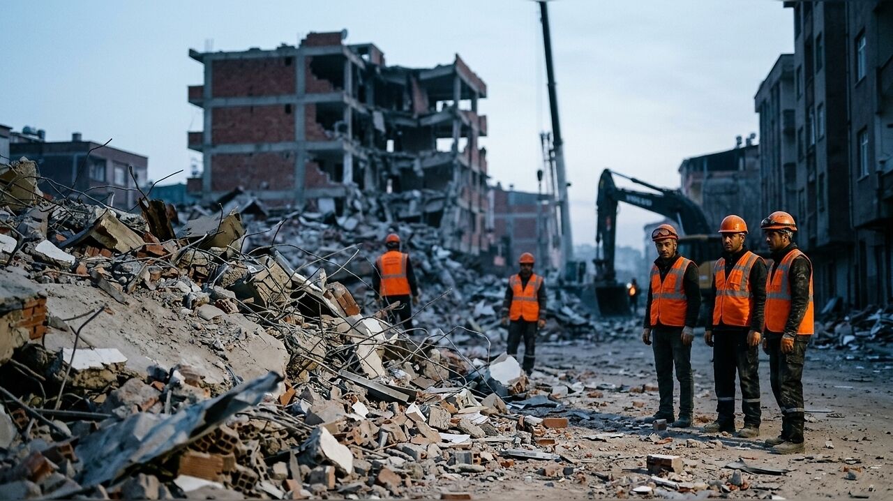 Father and son die in Delhi building collapse as family alleges rescue ...