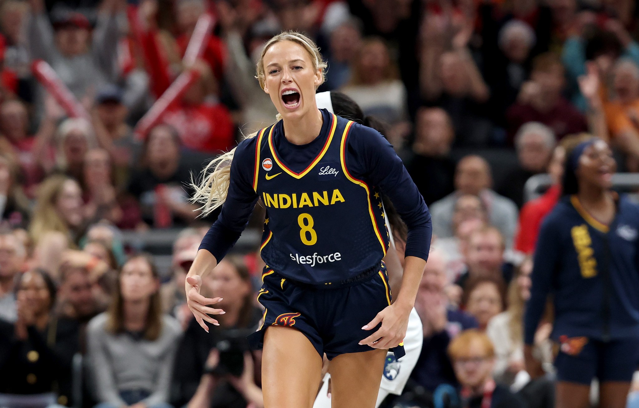Sophie Cunningham responds to Fever's major front office shakeup