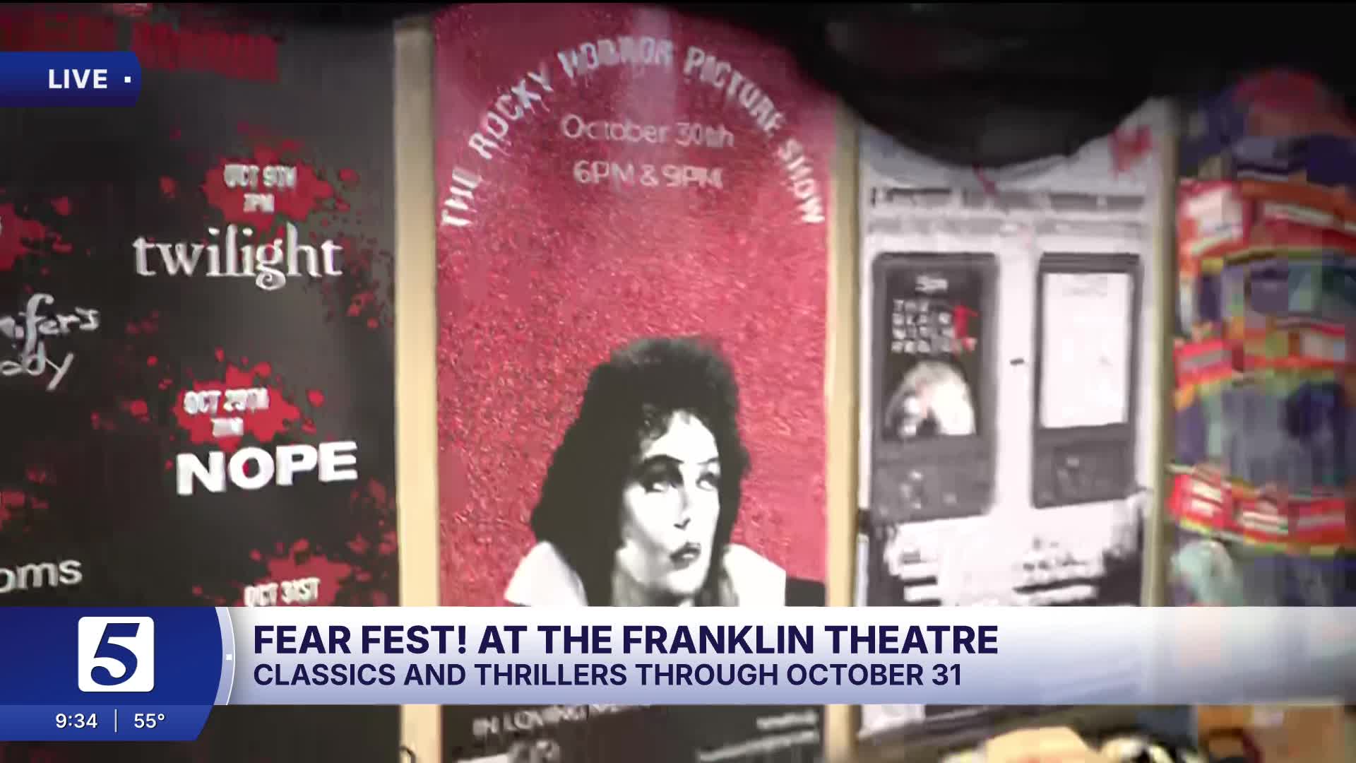 Savor the last moments of spooky season with Fear Fest! at Franklin Theatre