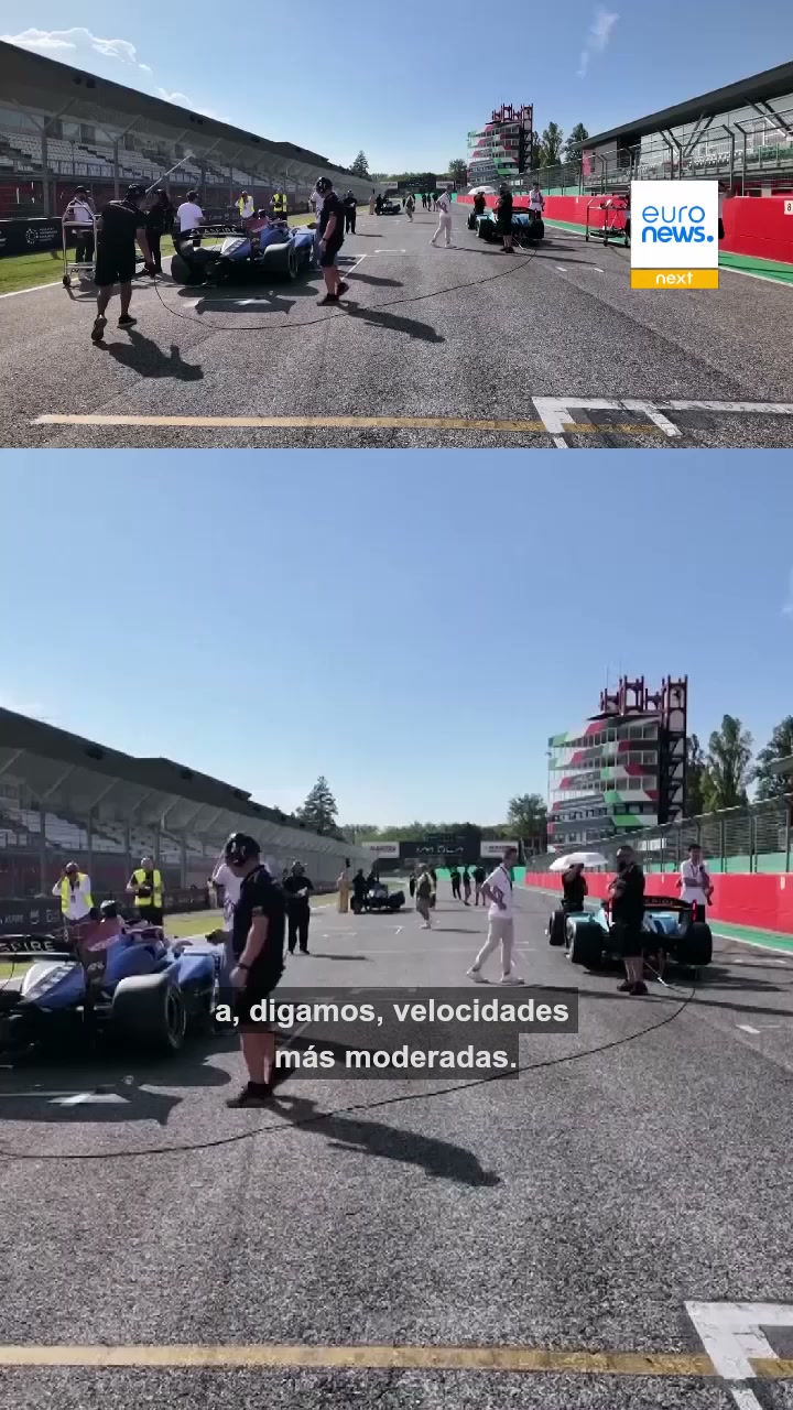 Coches de carreras autónomos compiten en Italia en la primera carrera ...