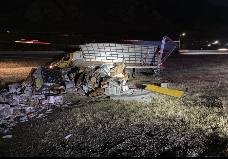 SR-201 ramp in Tooele County closed after box truck hits unknown ...