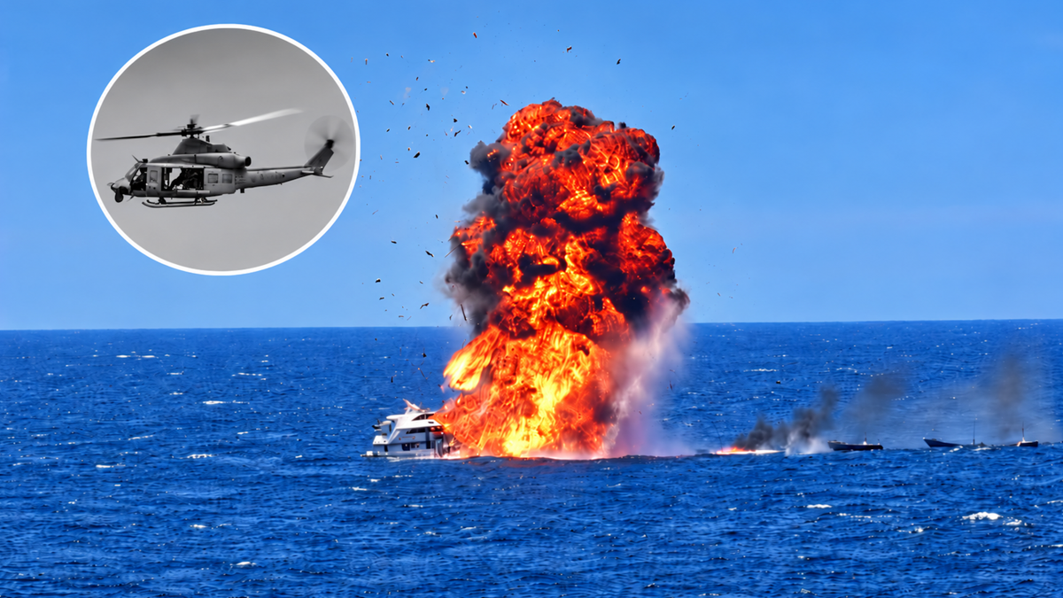 Watch US Marines obliterate drug cartel ship in massive Pacific blast ...