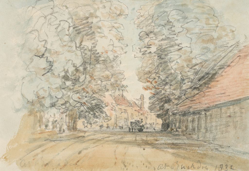 Under the hammer - Constable drawing up for auction at Tennants