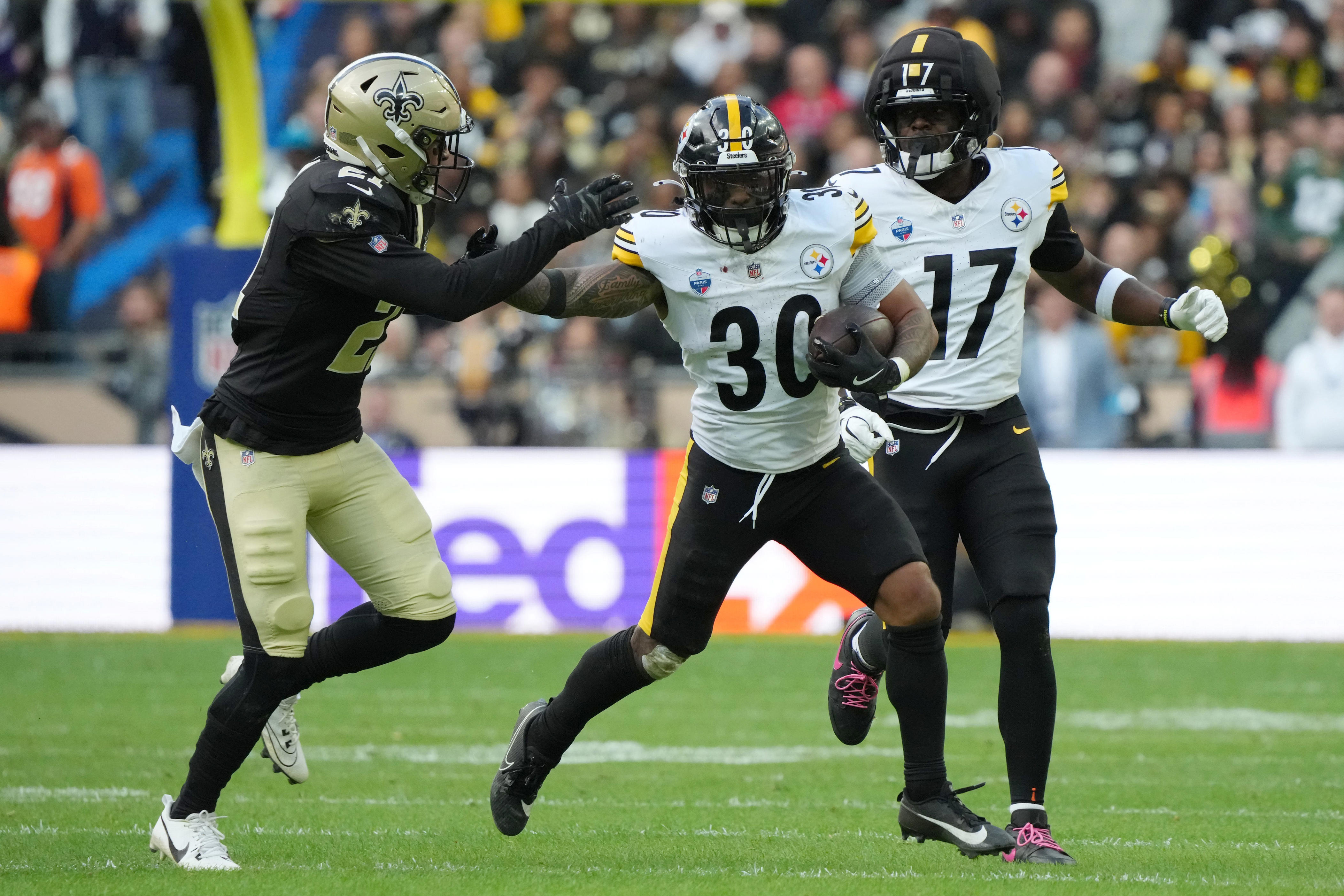 The 1-2 backfield punch powering Mike McCarthy's Steelers