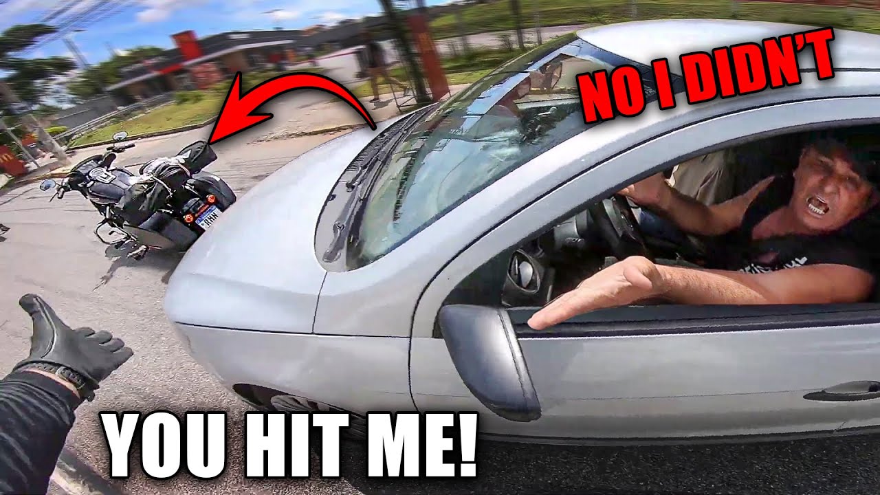 Road rage gone wild! Crazy people vs bikers | Ep. #299