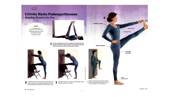 This standing yoga pose teaches you the secret to steady balance