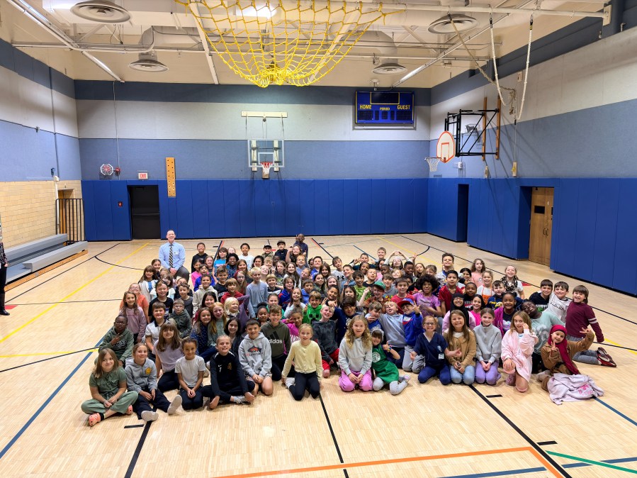Iroquois Middle School weather visit