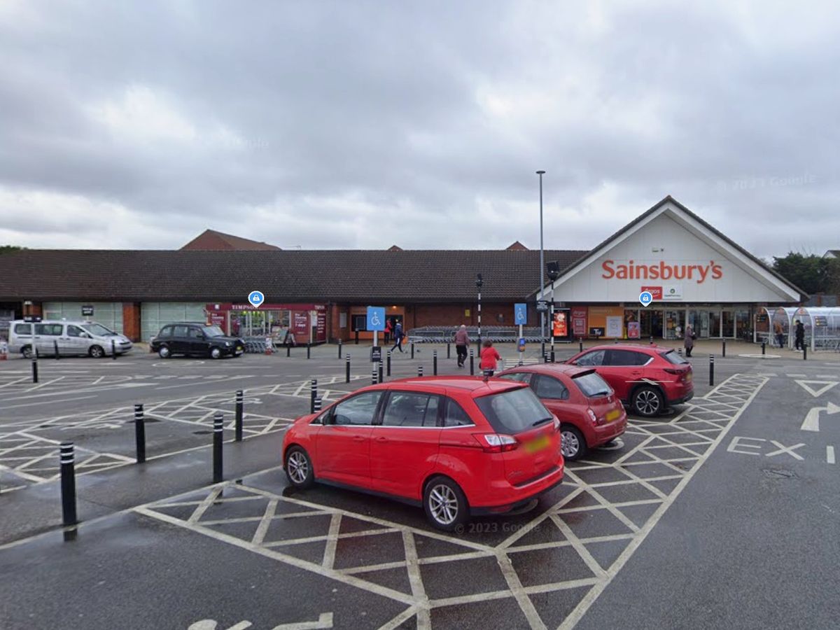 Man dies after being hit by van in Sainsbury's car park