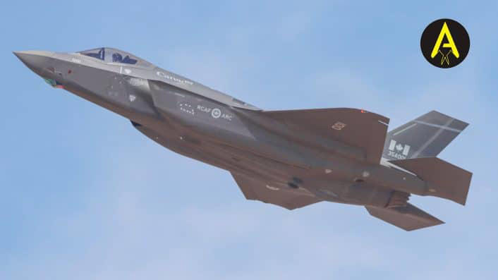 Canada receives its first two CF-35A fighters at Luke Air Force Base