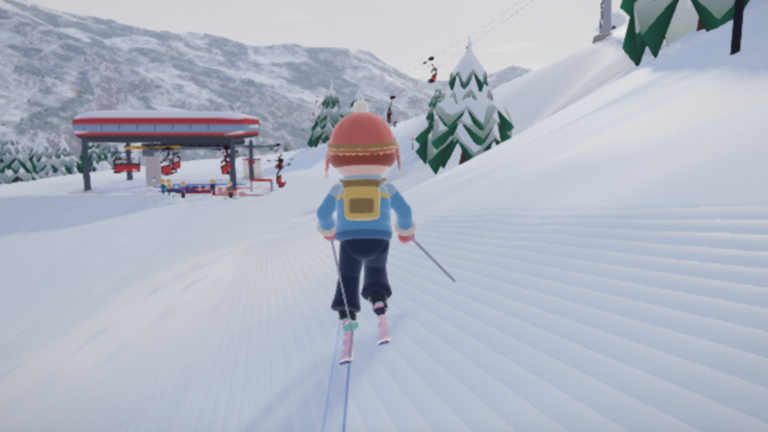 Browser-based ski game includes 6,000+ real resorts