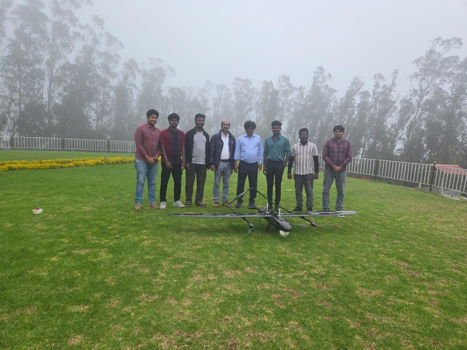 Anna University team conducts high-altitude BVLOS drone test in Nilgiris