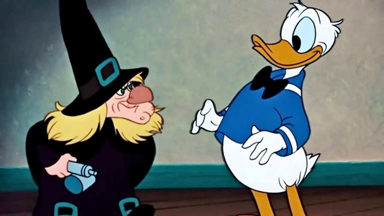 Trick or treat: Donald Duck's 1952 Halloween cartoon with Witch Hazel