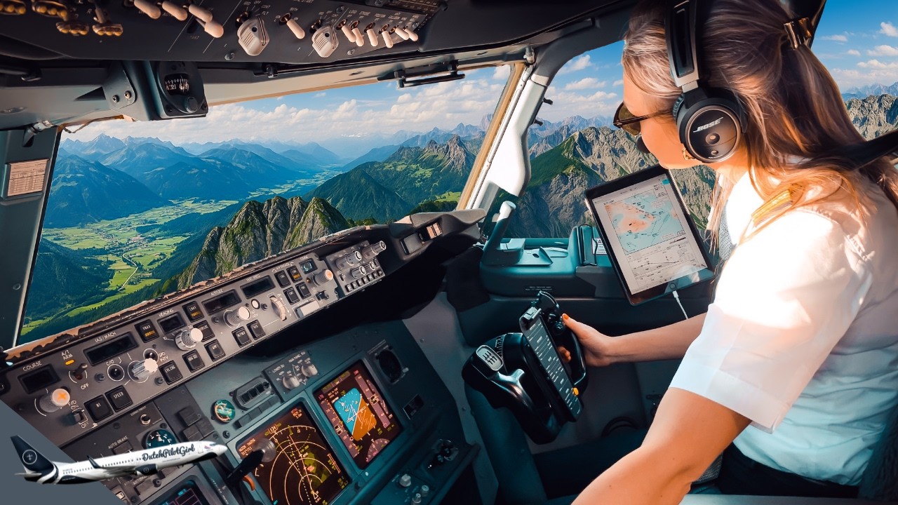 I flew my last Boeing 737 to Salzburg ️