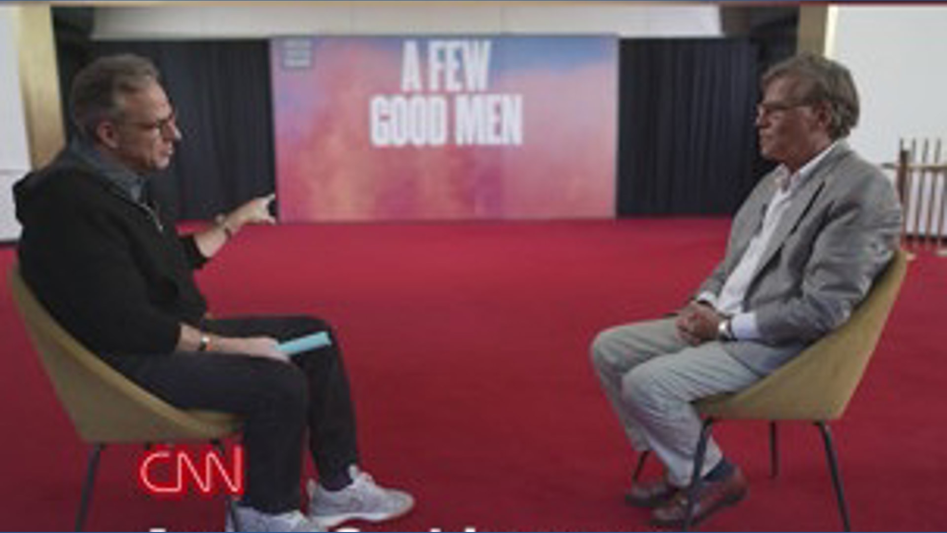 Sorkin wrote 'A Few Good Men' on napkins