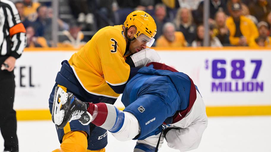 Nashville defenseman Jayden Struble wins fight as Predators defense ...