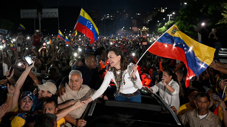 Machado finally made it back to Venezuela. Her challenge now is to ...